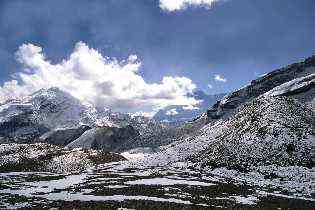 Anapurna from Thorang La