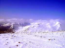 Ben Macdui view to Devils Point and Cairn Toul