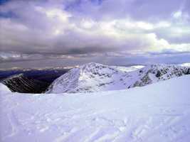Braeriach view to Cairn Toul