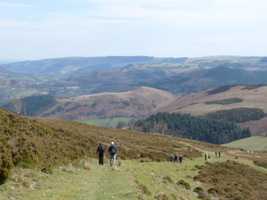 Heading back down
