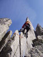 Dave on Papillions West Ridge
