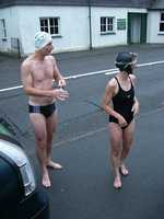 A cold, early start for Mark and Michelle
