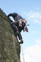 Richard On Emperor Flake Climb