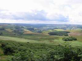 Hathersage from High Neb