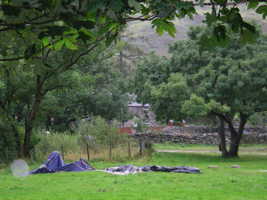 Rough weather in Nant Peris