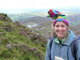 See our next swim, just left of the hat