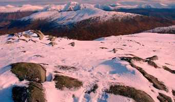 Bidean nam Bian from Beinn Sgulaird