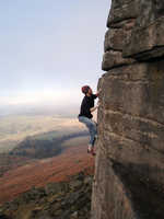 Mike on Heather Wall