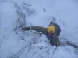 Andy - Morwind III,4 East Face of Aonach Mor  [Zac Poulton]
