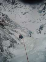 Craig Marsden P1 Juledagsfossen - WI 4  [Colin Maddison]