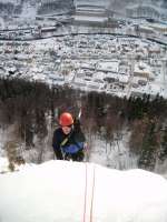 Craig giving it some stick on P2 of Klapfoss  [Colin Maddison]