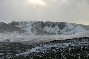 A bit of snow