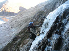 Dave Kenyon in Introductory Gully