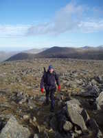 Clear view of Carnedds and Dick