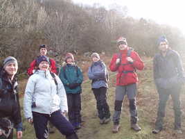 Happy walkers
