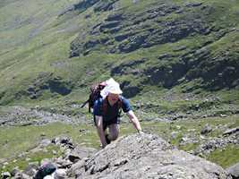 Neville on Ill Crag