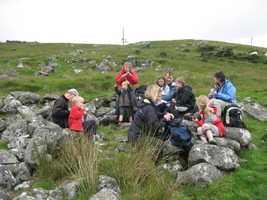 Resting on the way up