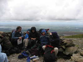 Windy at the top!