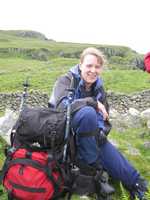 Joanne at Rubh' an Dunain