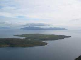 Rhum from the Cuillin Ridge