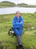 Sheena at Rubh' an Dunain