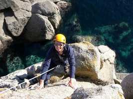 Midge on Helluva Slab