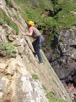 Midge at St Non's Bay