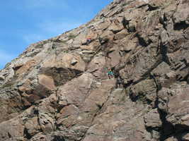 Midge leading Zig Zag at Craig Coetan
