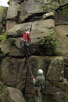 Trish and Al on Heather Wall