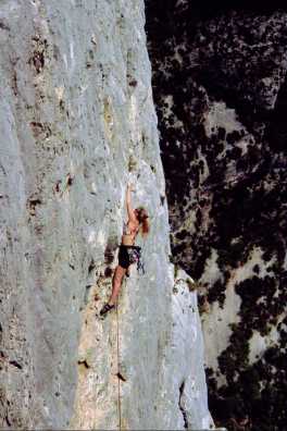 Ruth on the rock