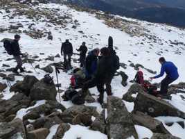 At the summit
