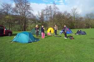 Campsite in Swaledale