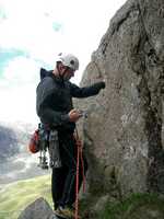 Roger placing gear