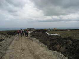 Windfarm construction track