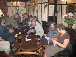 A well earned pint