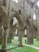 Julia on Tintern Tour