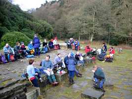 Elevenses at Errwood Hall
