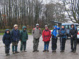 Start of the walk
