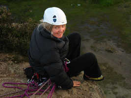 Jul 2009: Trish - rescue exercises at Hobson Moor