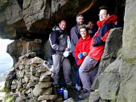 Tea in the cave