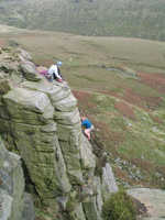 Alternative finish to Long Climb