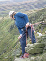 The top of tower face