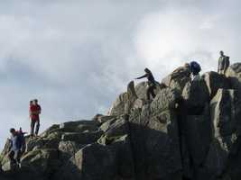 KMC on Tryfan