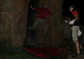 Alex and Tom at Troy Quarry
