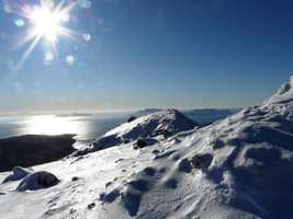 Rhum from Bla Bheinn on Skye Rhum from Bla Bheinn on Skye