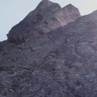 Dave Climbing near top (James Richardson)