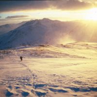 Dave L. heading into the sunset (Andrew Croughton)