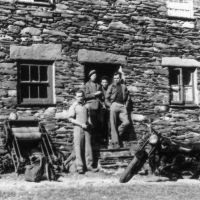 25 At Irish Row - Coniston (Bowden Black Collection)