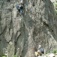 Al climbing (Jenny Varley)