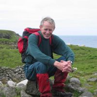 Roger at Rubh' an Dunain (Sheena Hendrie)